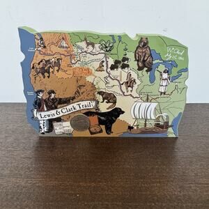 Cat's Meow Village Lewis and Clark Trail 2004 Historic Trails & Waterways Wooden